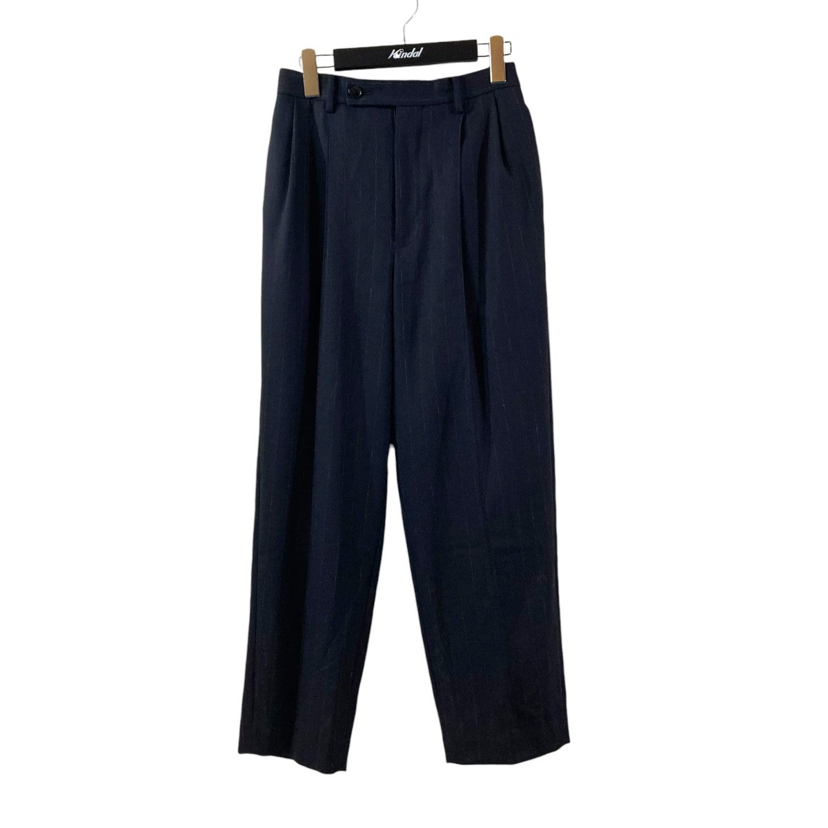 AURALEE Hard Twist Wool Panama Stripe SlaksスラックスA23SP04WP 古着・中古-1枚目のアイテム画像