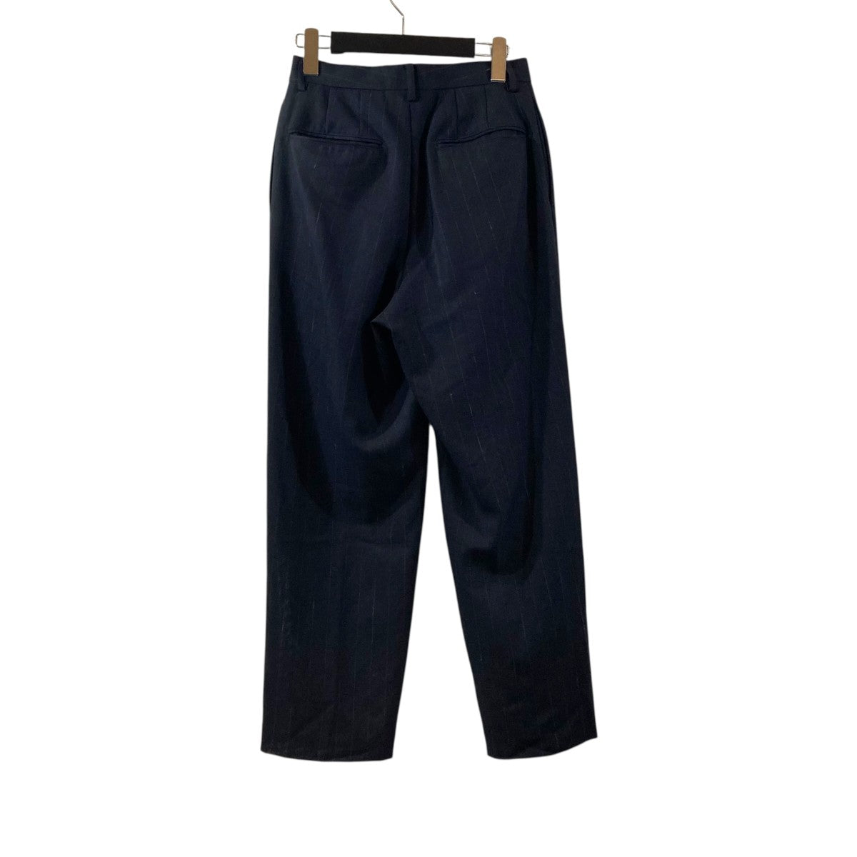 AURALEE Hard Twist Wool Panama Stripe SlaksスラックスA23SP04WP 古着・中古-2枚目のアイテム画像