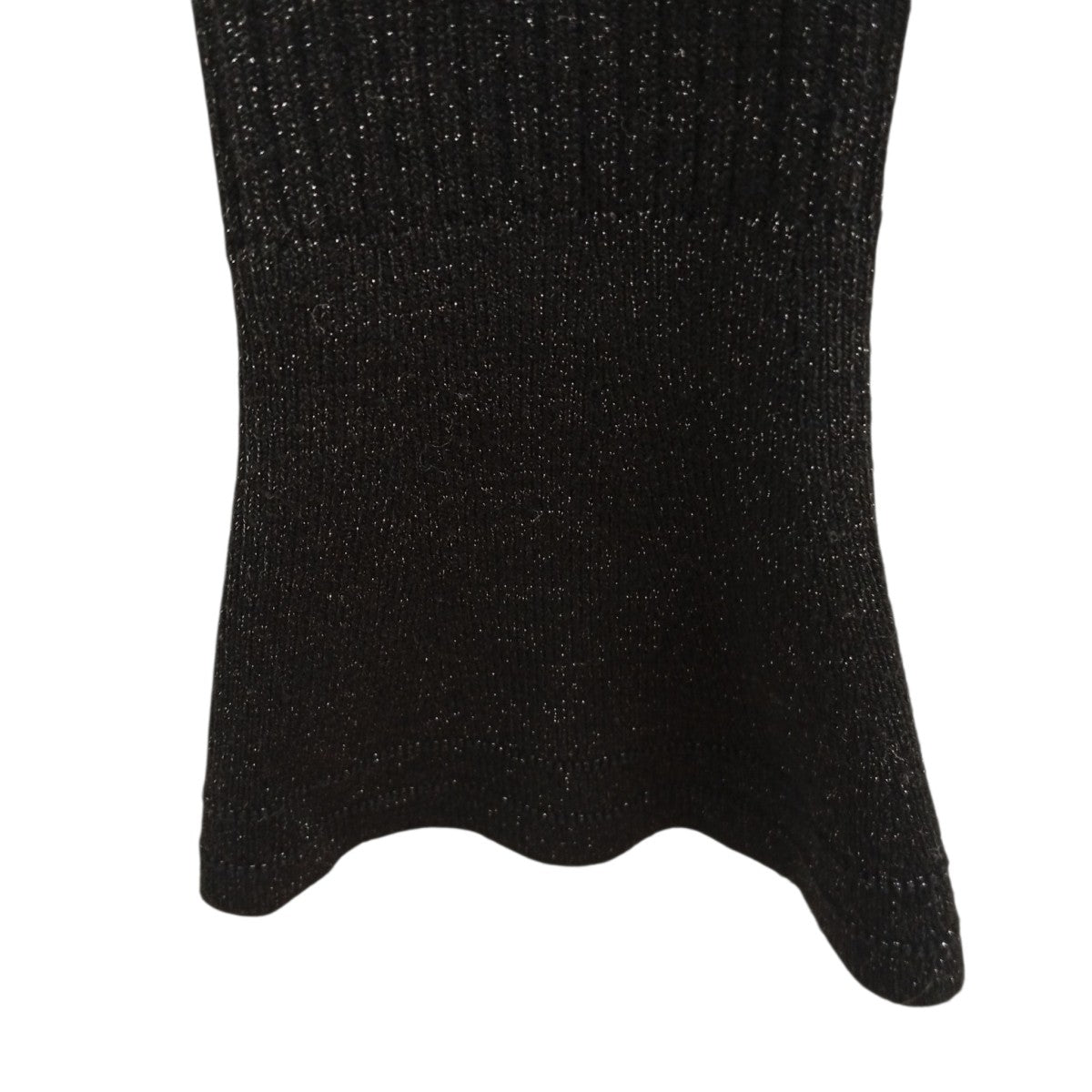 Volume-Sleeve Glitter Knit Topセーター1243202110