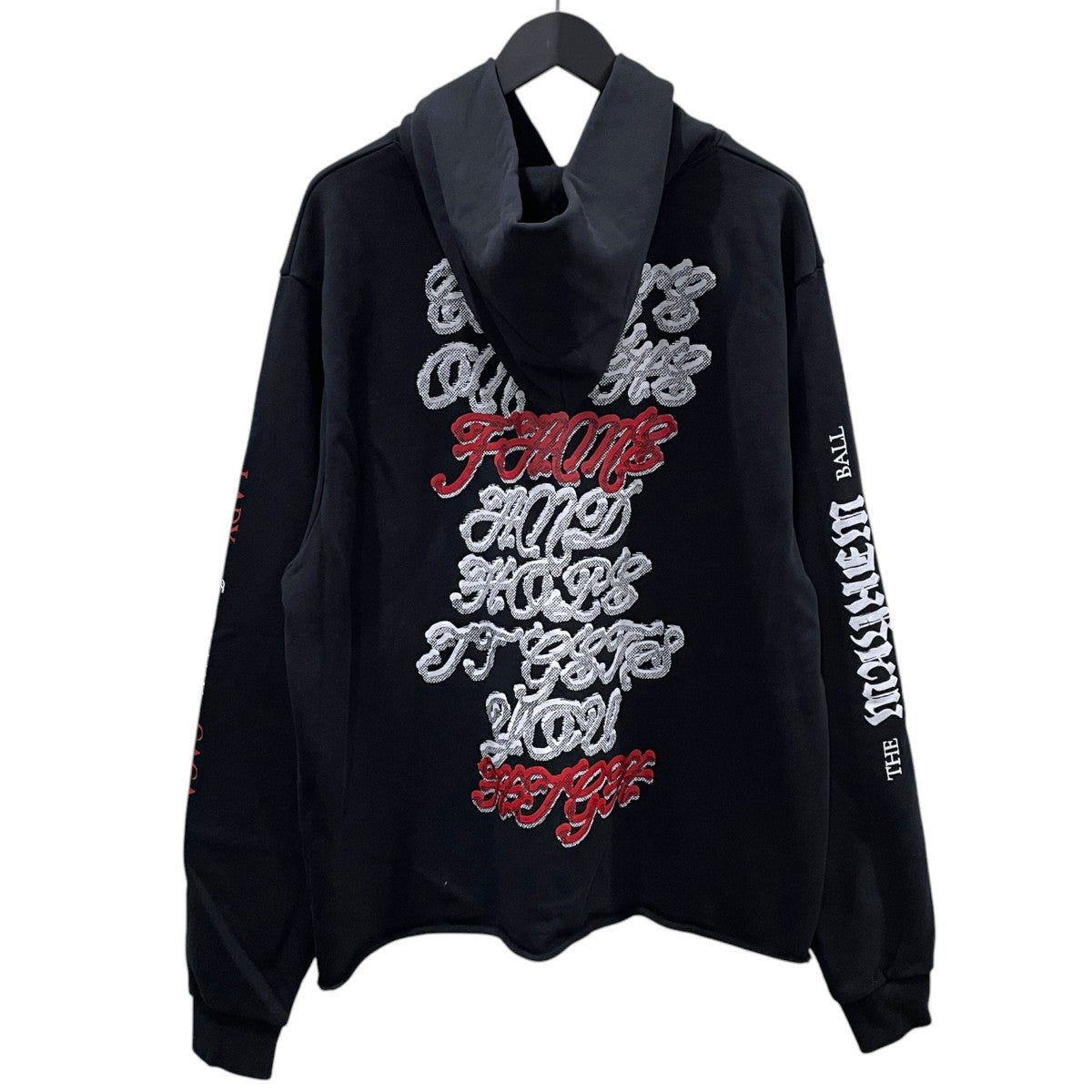 プルオーバーパーカー PERFECT CELEBRITY BLACK HOODIE パーフェクトセレブリティブラックフーディー