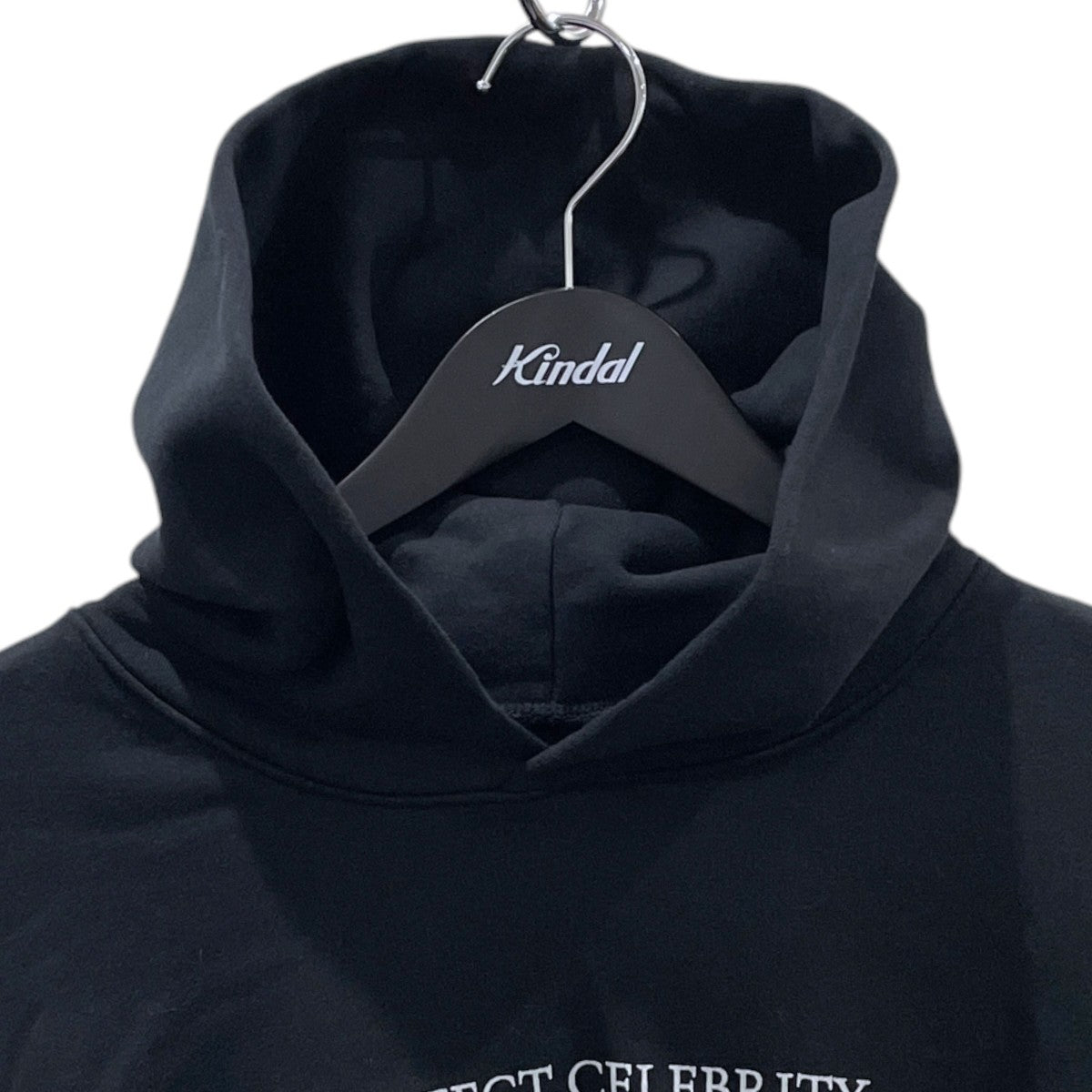 プルオーバーパーカー PERFECT CELEBRITY BLACK HOODIE パーフェクトセレブリティブラックフーディー