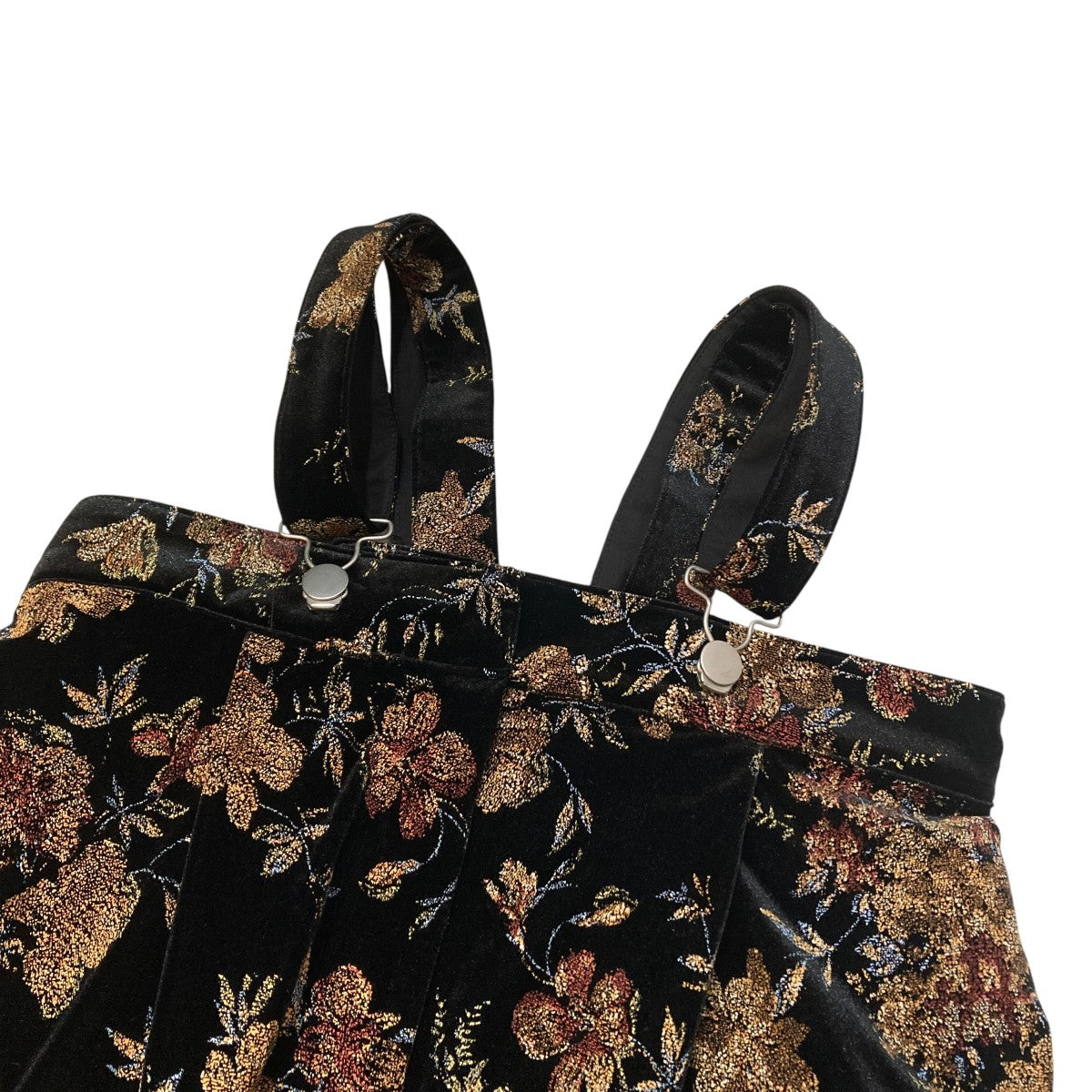 FLOWER PRINT VELOUR PANTSオールインワン0124208210690