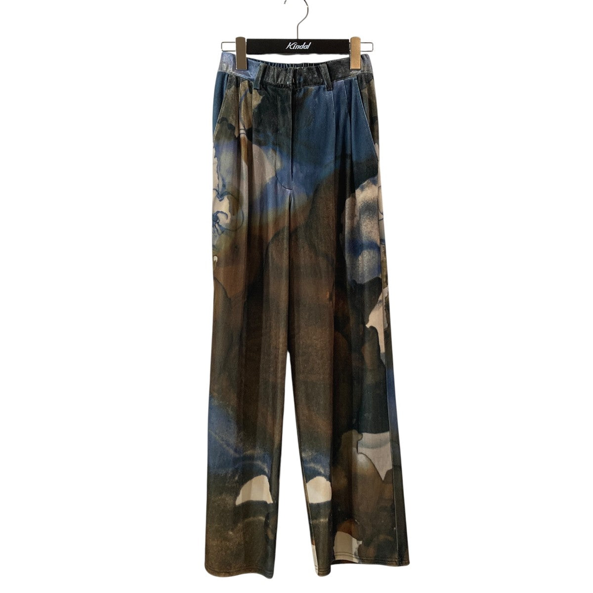 VINTAGE RUST INK ART WIDE PANTSスラックス0125208650580