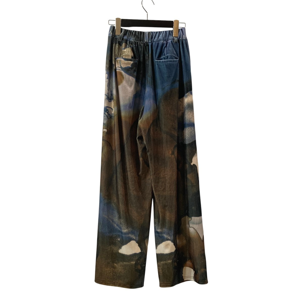 VINTAGE RUST INK ART WIDE PANTSスラックス0125208650580