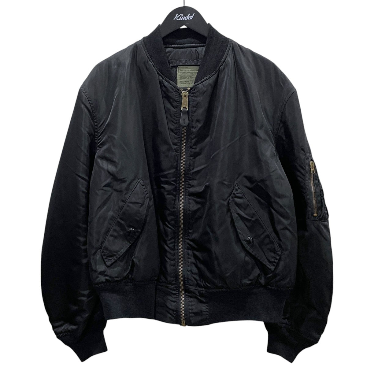 90s MA-1フライトジャケット  JACKET， FLYER’S， MAN INTERMEDIATE， TYPE MA-1 MADE IN USA
