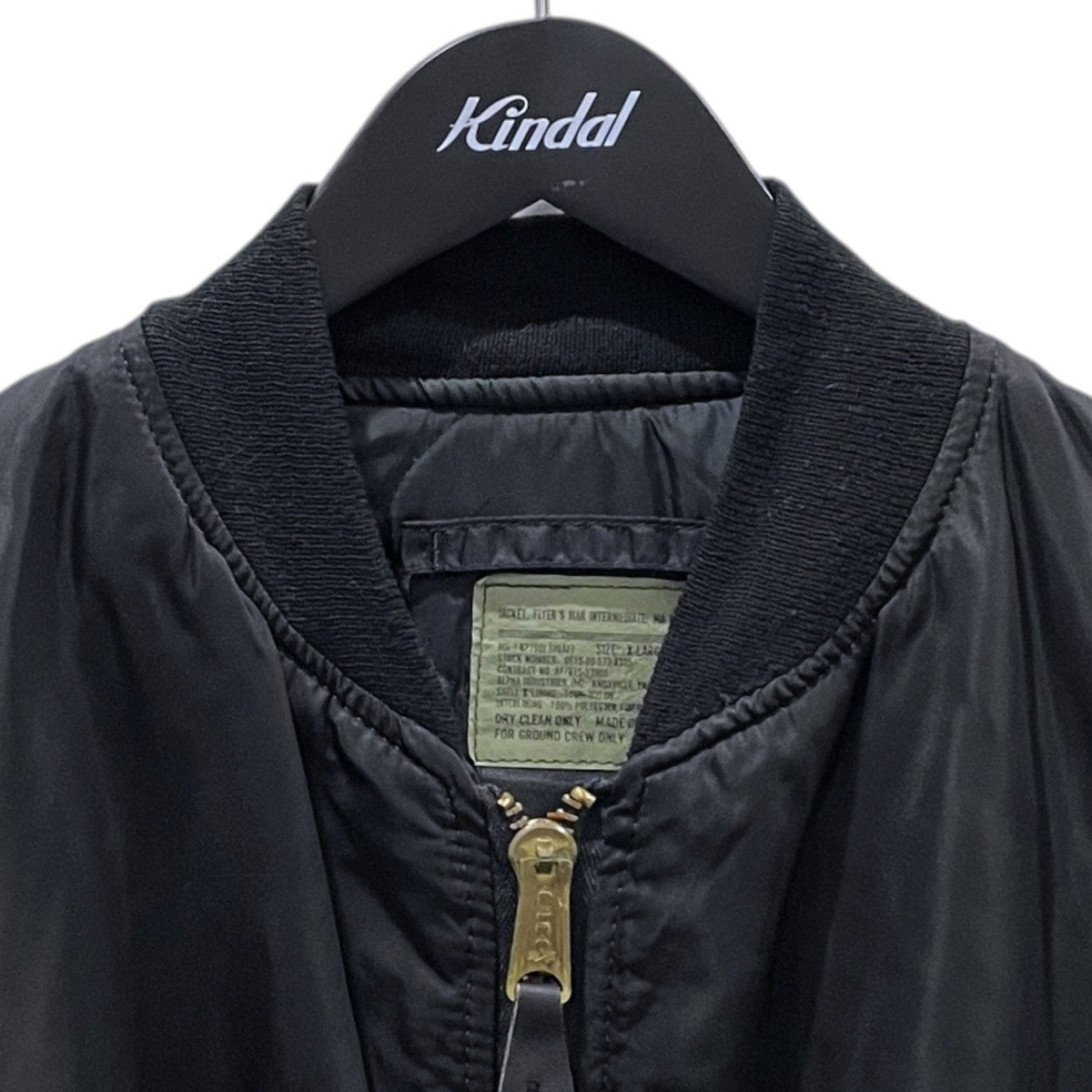 90s MA-1フライトジャケット  JACKET， FLYER’S， MAN INTERMEDIATE， TYPE MA-1 MADE IN USA