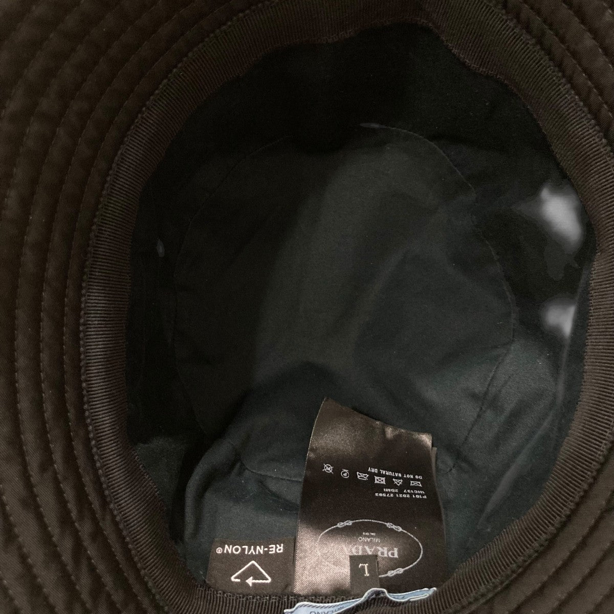 PRADA Re-Nylonバケットハット1HC137 古着・中古-6枚目のアイテム画像