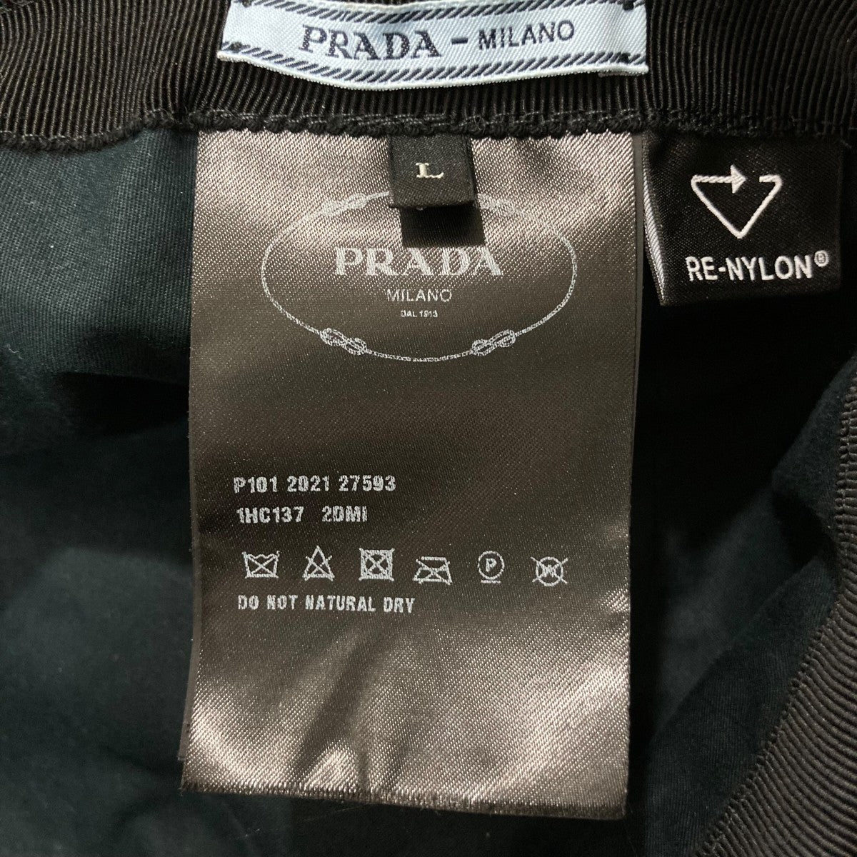 PRADA Re-Nylonバケットハット1HC137 古着・中古-7枚目のアイテム画像