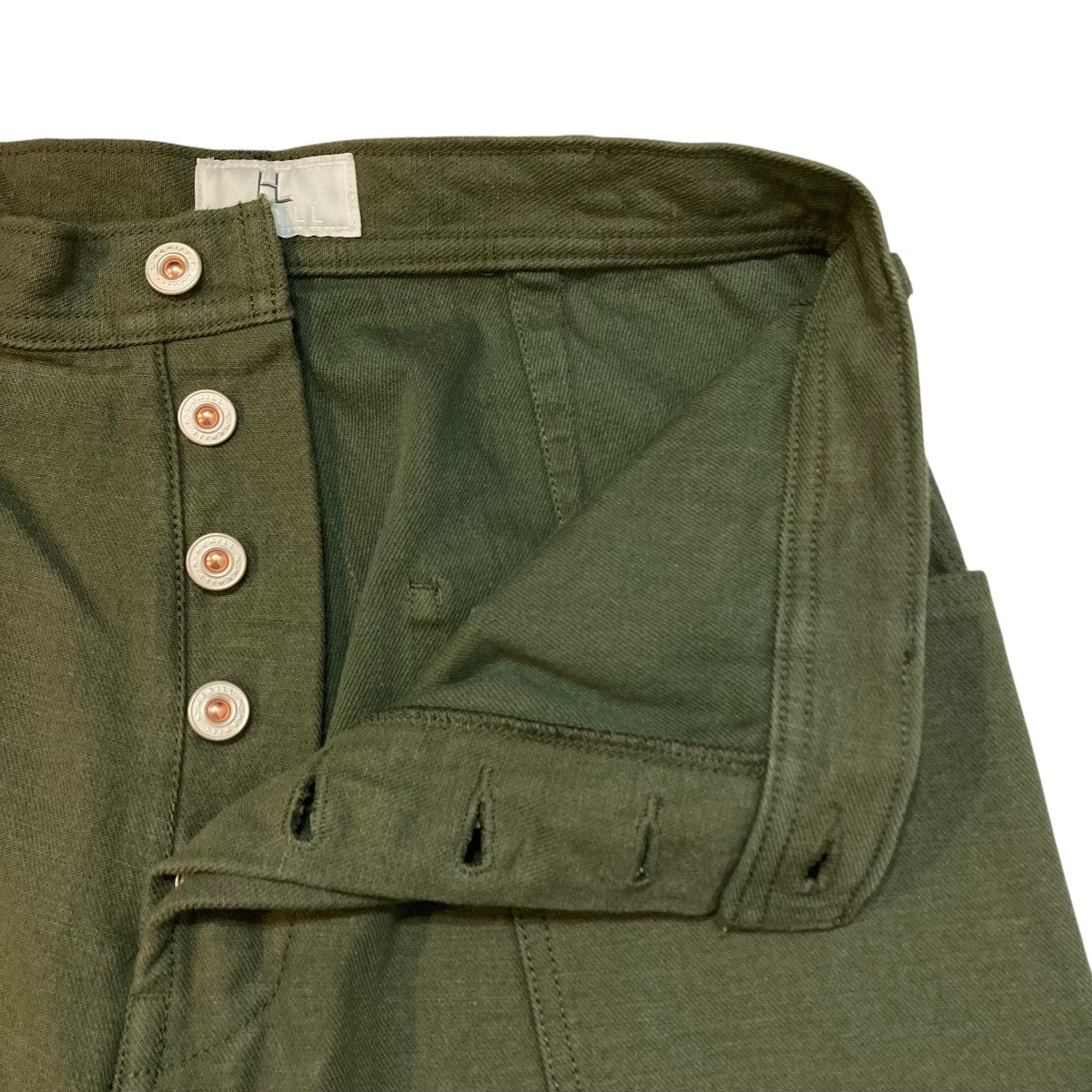 HERILL HL denim Navy Utility pants パンツ 24-030-HL-8040-30 古着・中古-4枚目のアイテム画像