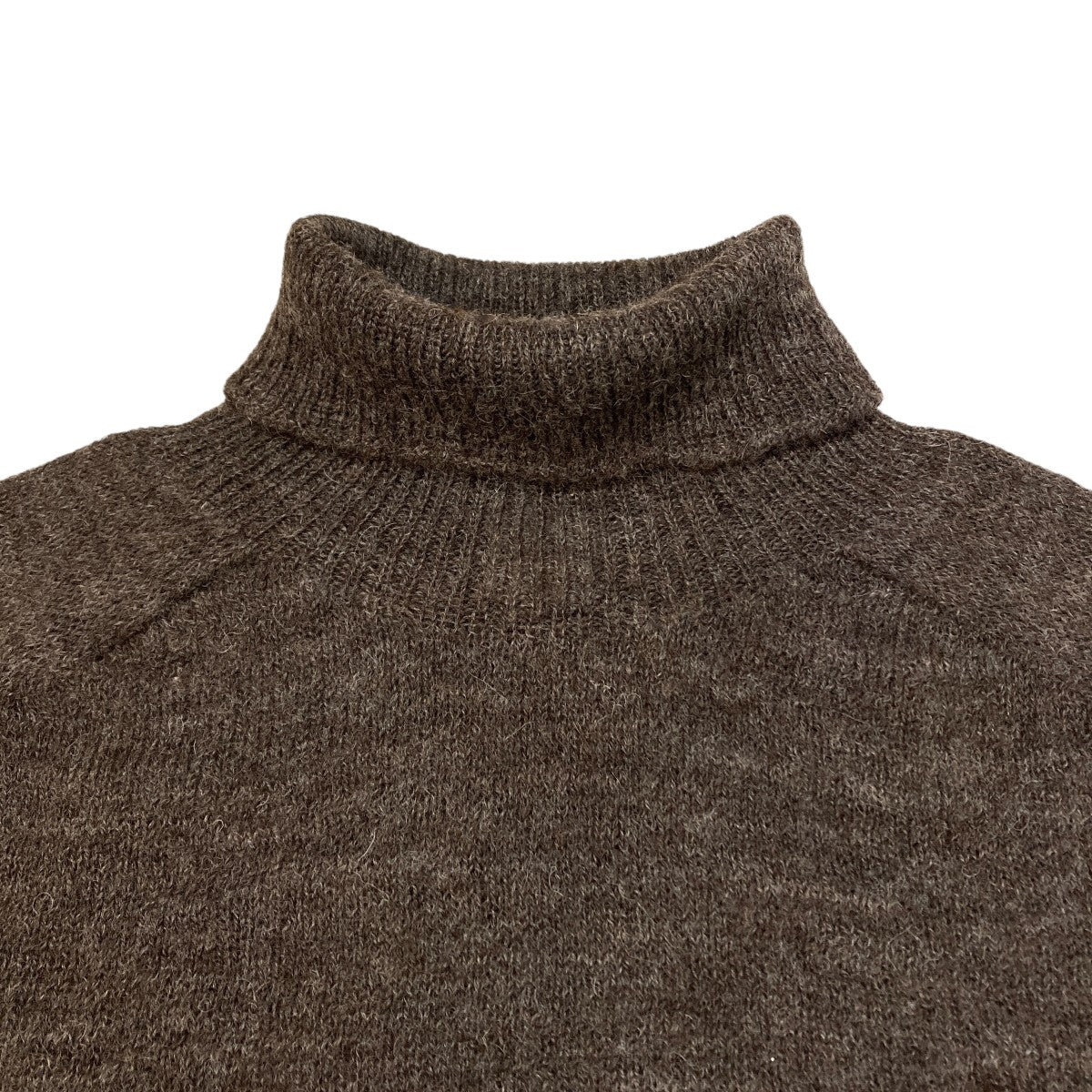 ANATOMICA シェットランドウール タートルネックニット　ハンドメイド ANATOMICA(アナトミカ) シェットランドニットタートルネックニット