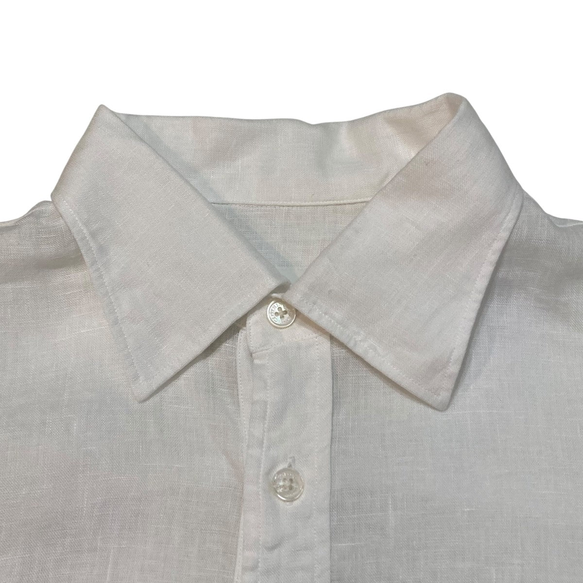 COLONY CLOTHING アルビニ社製リネン長袖シャツCC2401-SH07-01BMS 古着・中古-3枚目のアイテム画像