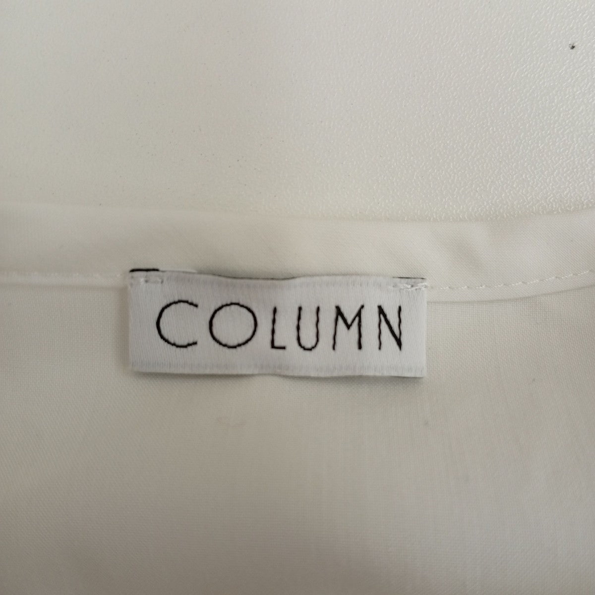 COLUMN クロップドブラウス長袖ブラウス51-140-10-120017 古着・中古-3枚目のアイテム画像