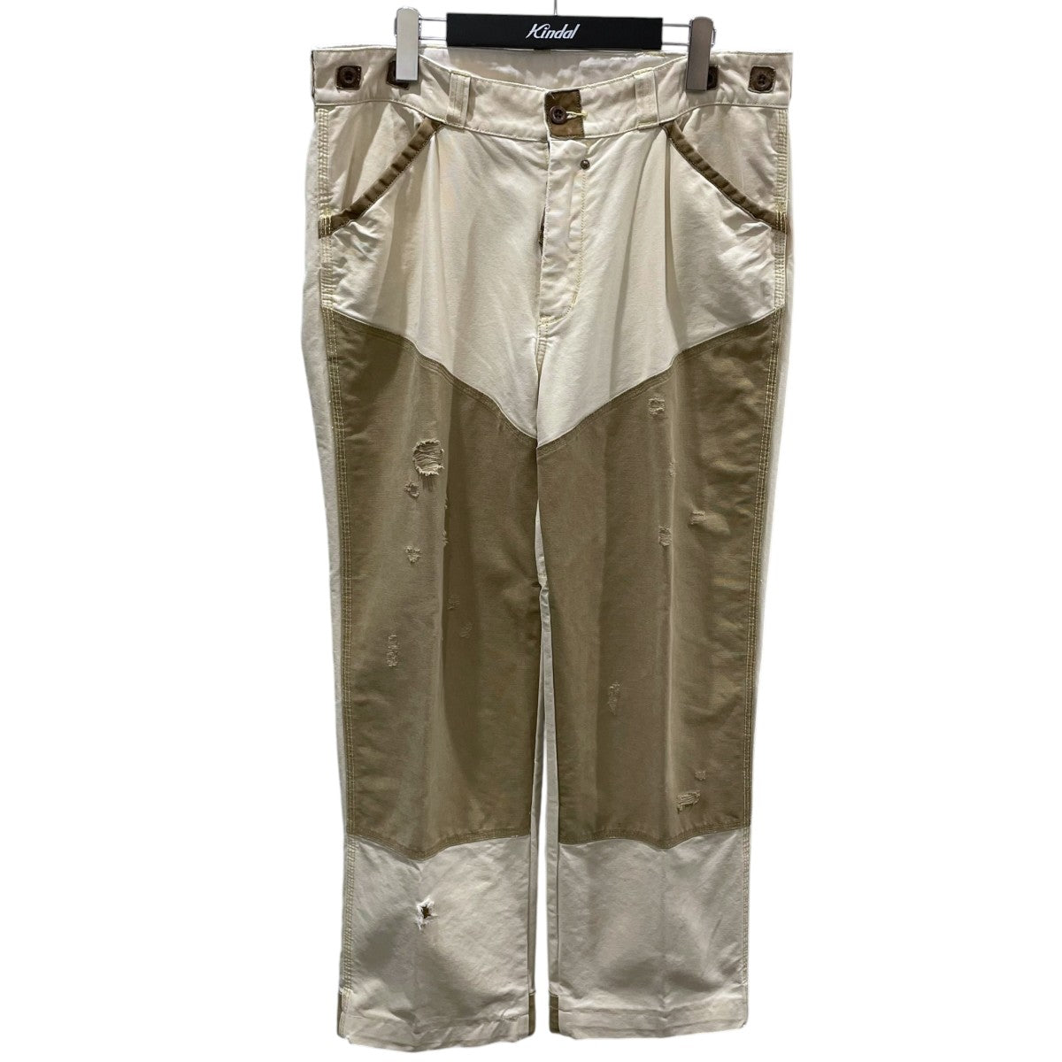 POLO RALPH LAUREN 加工パンツ ヴィンテージ ダブルニー ペインターパンツ VINTAGE DOUBLE KNEE PAINTER PANTS 古着・中古-1枚目のアイテム画像