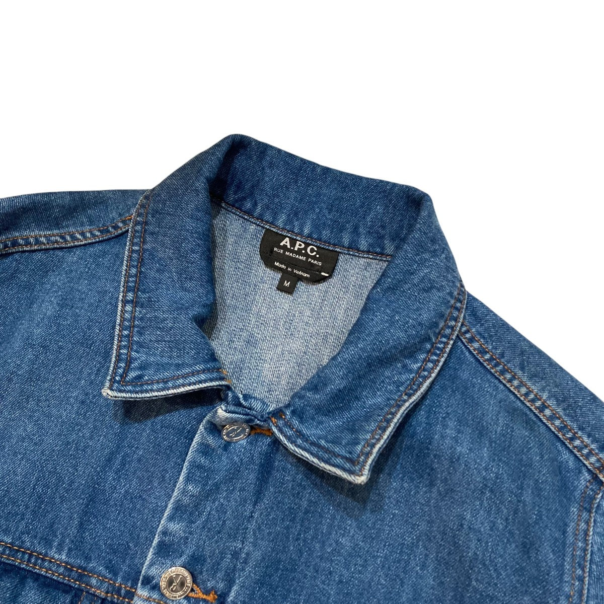 A．P．C． デニムジャケット 古着・中古-3枚目のアイテム画像