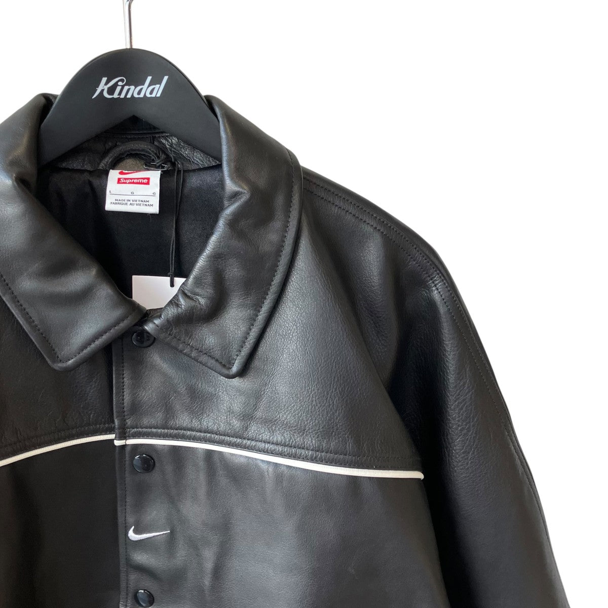 25AWLEATHER VARSITY JACKETレザージャケットhf9634-010