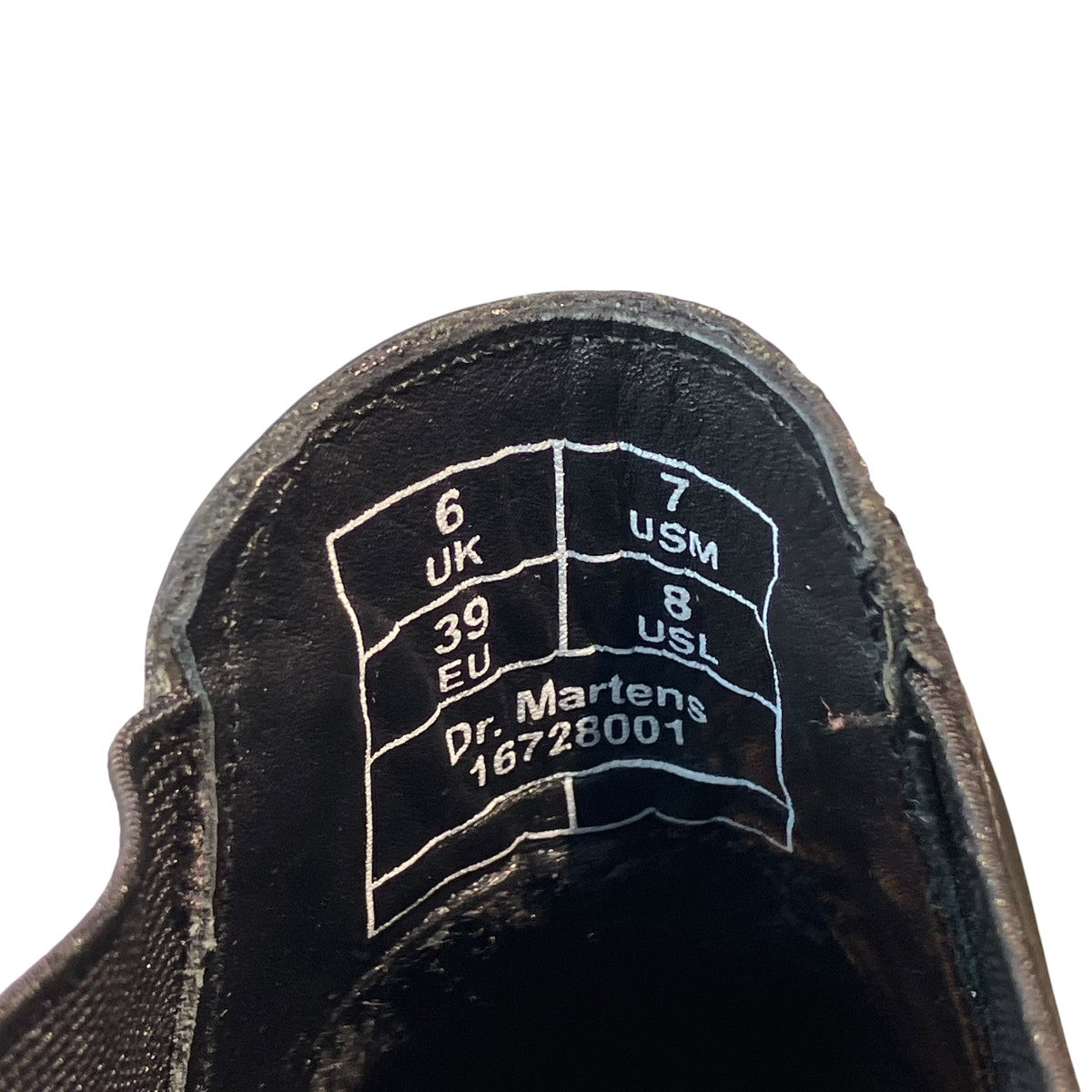 Dr．Martens サイドゴアブーツ16728001 古着・中古-6枚目のアイテム画像