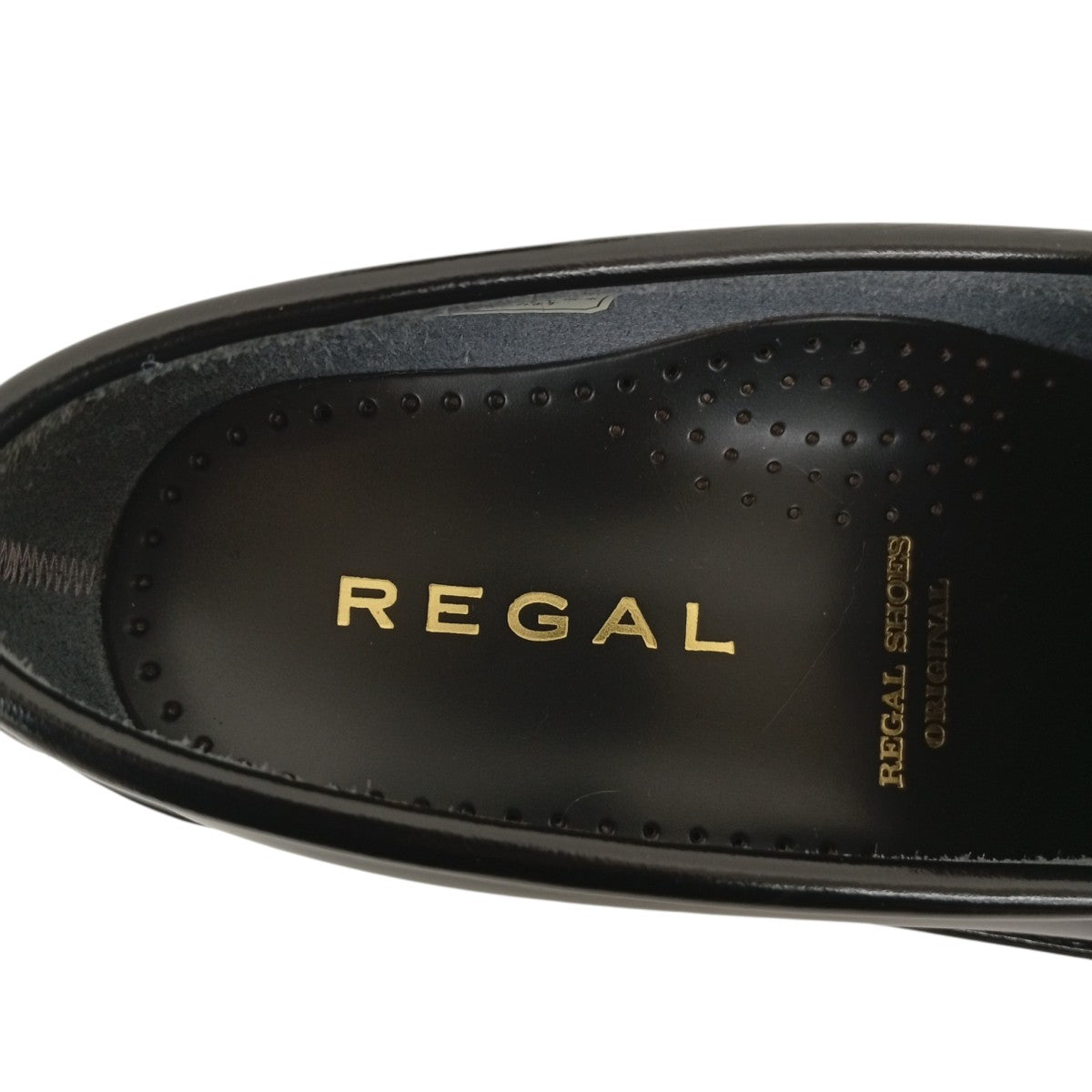 【最終価格‼️】REGAL リーガル ブラック フリンジ タッセル w55b 24 REGAL(リーガル) ローファーW55B W55B ブラック サイズ 24.5cm｜【公式