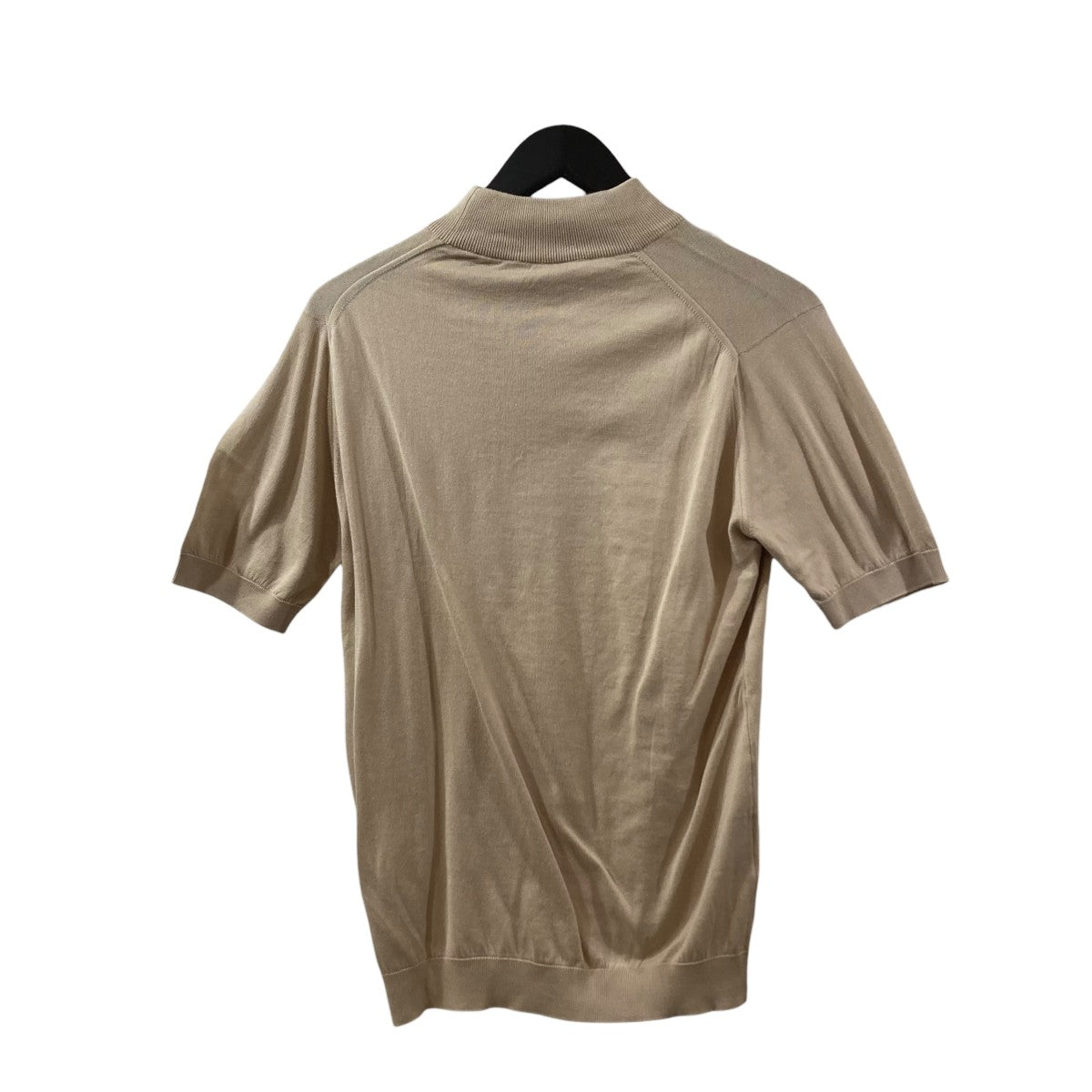 JOHN SMEDLEY ハイネック半袖ニット 古着・中古-2枚目のアイテム画像