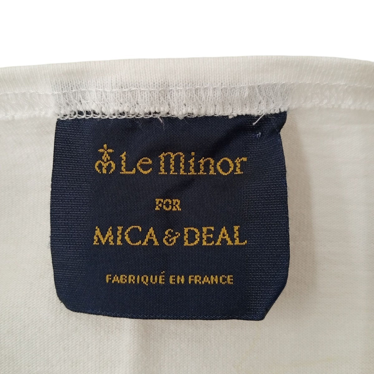 Le minor×MICA＆DEAL ボーダーシャツ0122309163 古着・中古-3枚目のアイテム画像