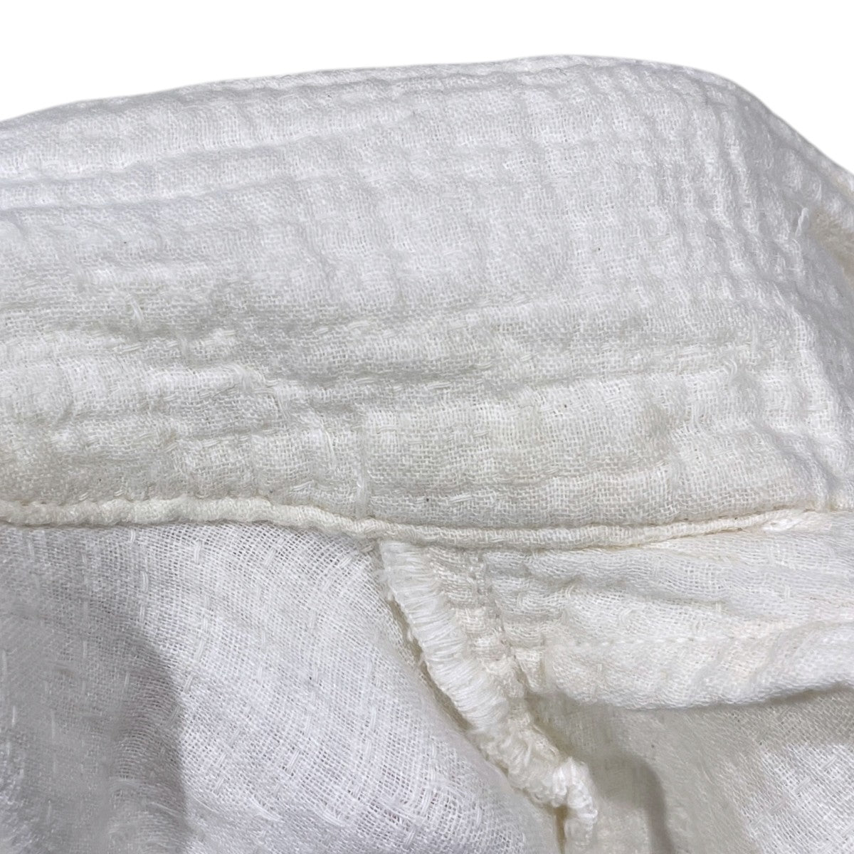 Porter Classic オープンカラー半袖シャツ SASHIKO LINEN PREMIUM HALF SLEEVE SHIRT 刺し子リネンプレミアム ハーフスリーブシャツ 古着・中古-5枚目のアイテム画像