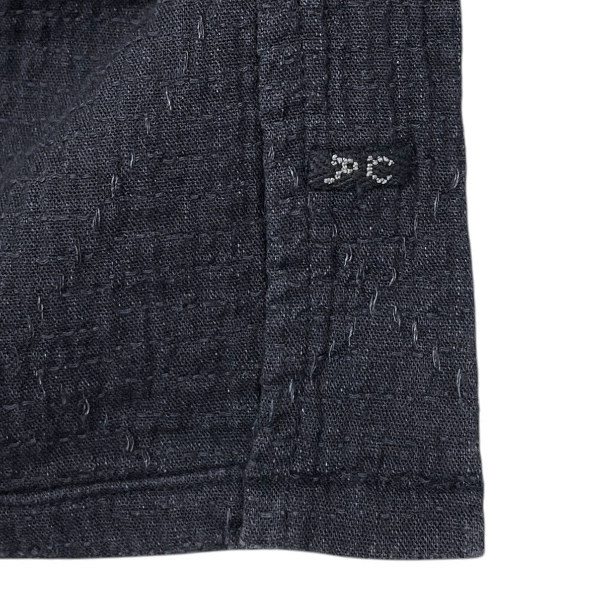 オープンカラー半袖シャツ SASHIKO STRETCH KEROUAC SHIRT 刺し子ストレッチ ケルアックシャツ
