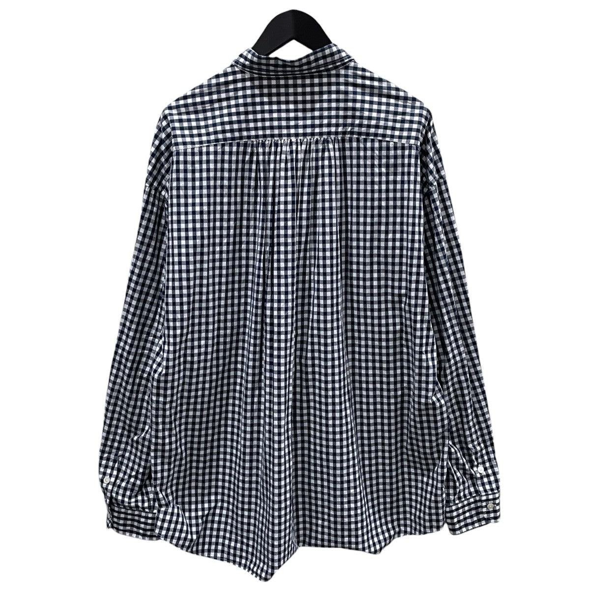Porter Classic ギンガムチェック柄シャツ ROLL UP GINGHAM CHECK SHIRT ロールアップ ギンガムチェックシャツ 古着・中古-2枚目のアイテム画像