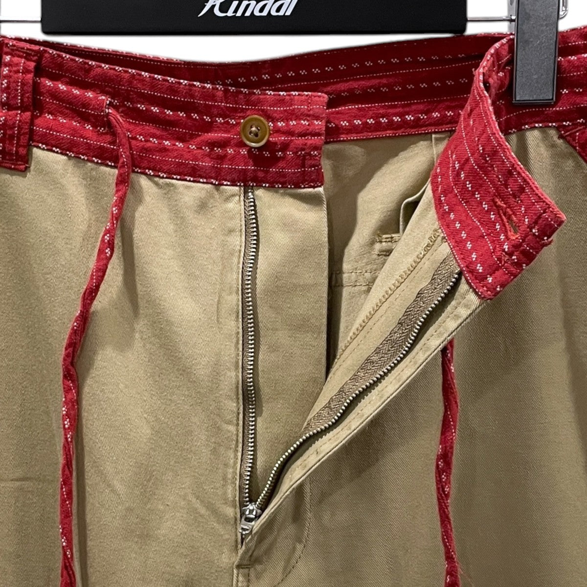 Porter Classic チノワイドパンツ CHINO WIDE PANTS 古着・中古-3枚目のアイテム画像
