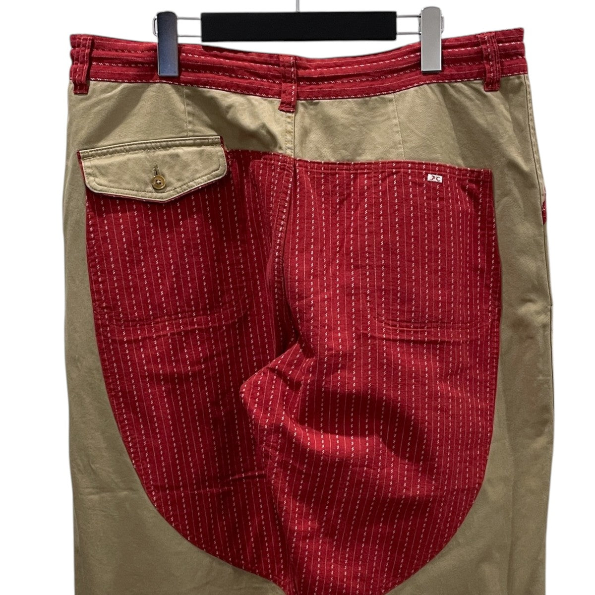 Porter Classic チノワイドパンツ CHINO WIDE PANTS 古着・中古-4枚目のアイテム画像