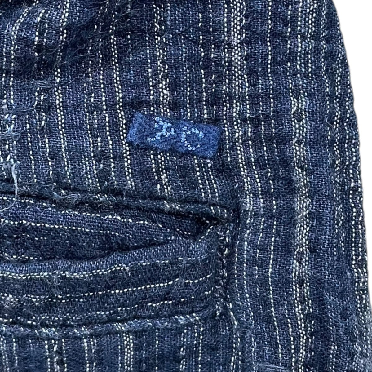 Porter Classic 刺し子織りパンツ KASURI WIDE PANTS カスリワイドパンツ 古着・中古-5枚目のアイテム画像