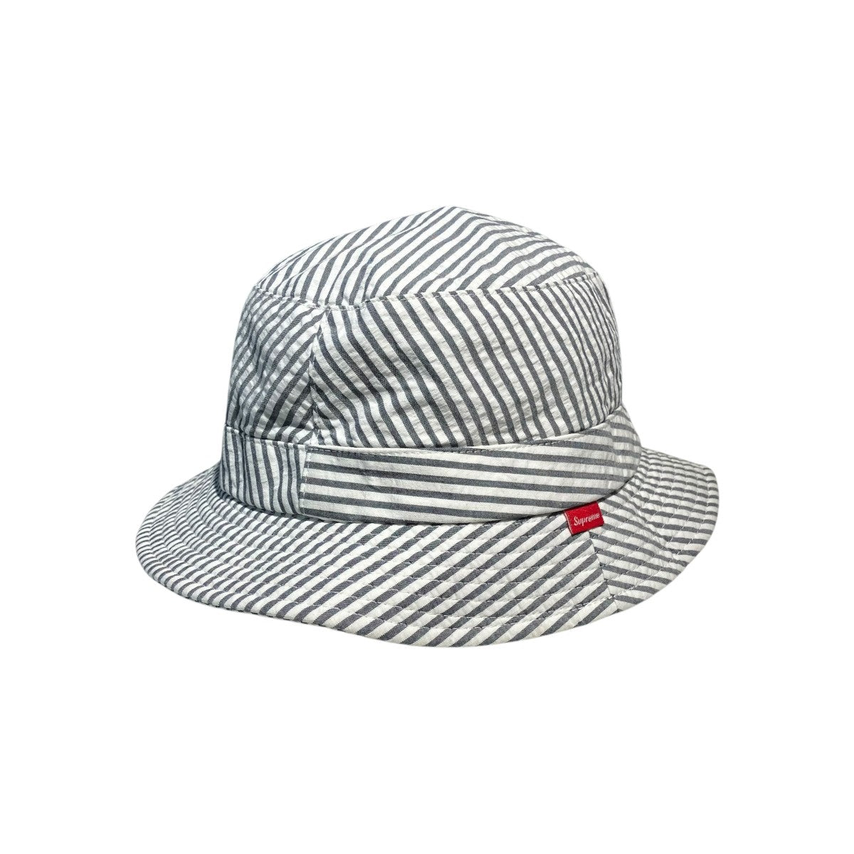 Supreme×BROOKS BROTHERS Seersucker Bucket Hatバケットハット 古着・中古-4枚目のアイテム画像