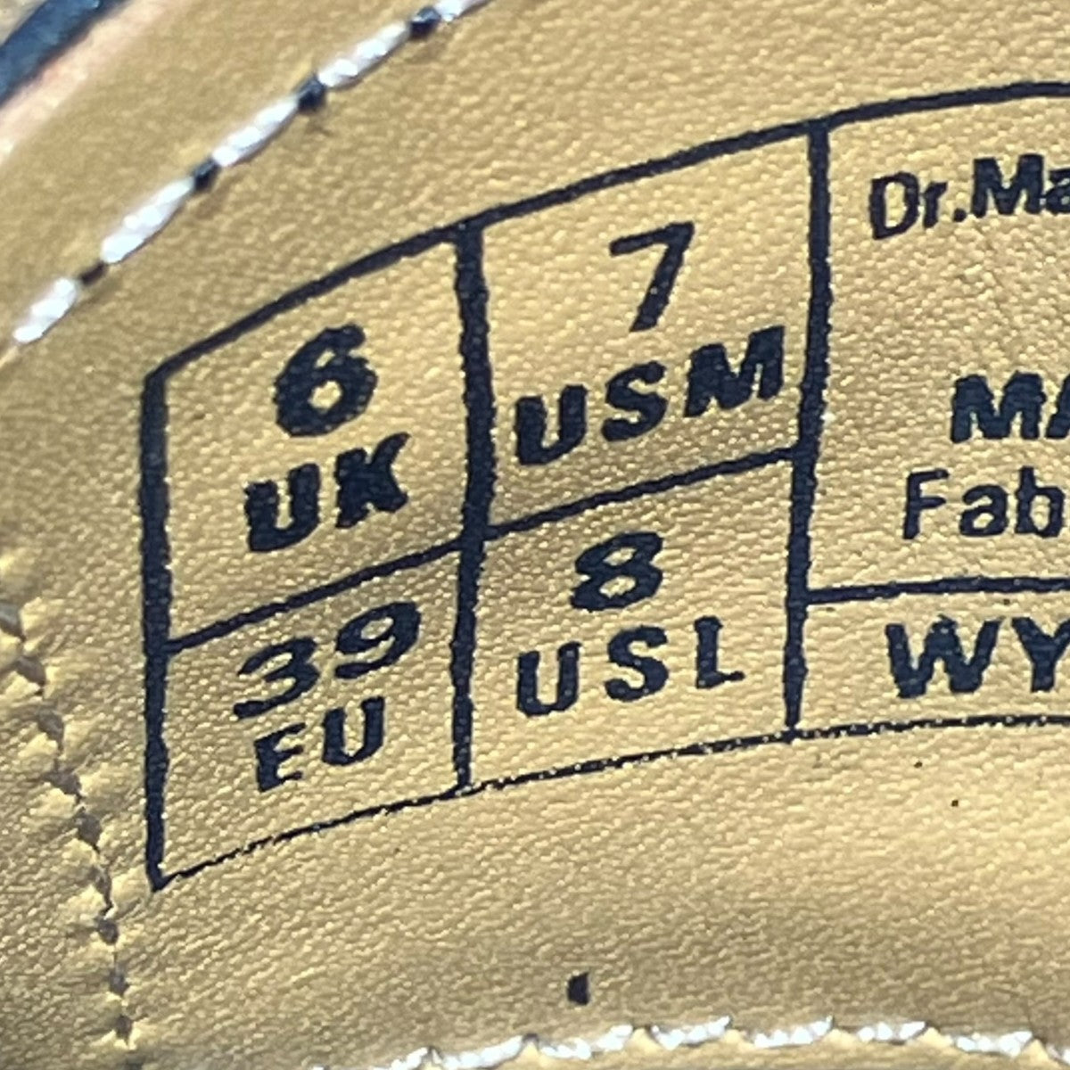 Dr．Martens 3ホールシューズ 古着・中古-6枚目のアイテム画像