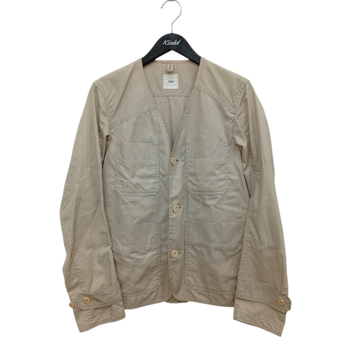 ts(s) ノーカラージャケット 古着・中古-1枚目のアイテム画像