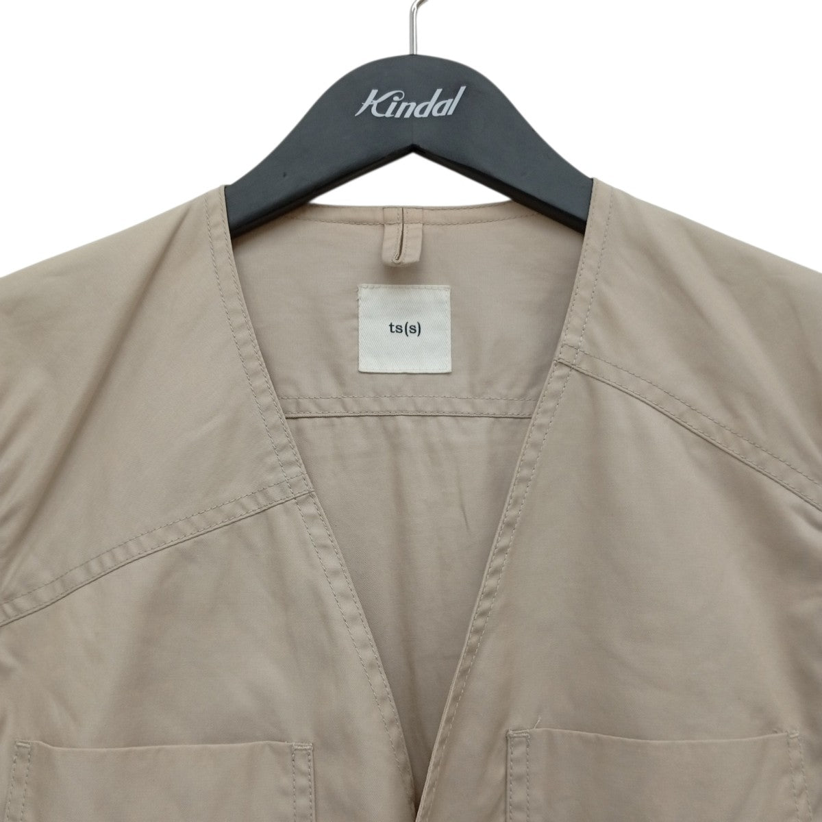 ts(s) ノーカラージャケット 古着・中古-5枚目のアイテム画像
