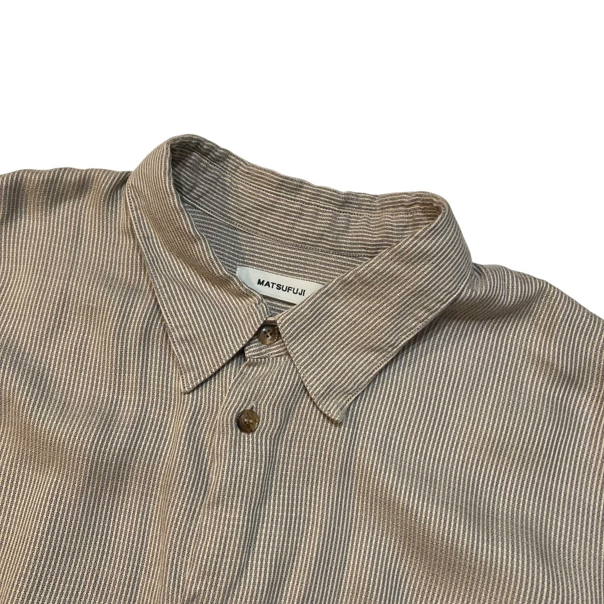 ストライプ長袖シャツM221-0301