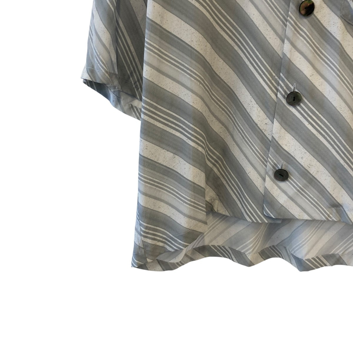 MASU 2G VASE PATTERN SHIRTS WHITE半袖シャツMFSS-SH0121G 古着・中古-4枚目のアイテム画像