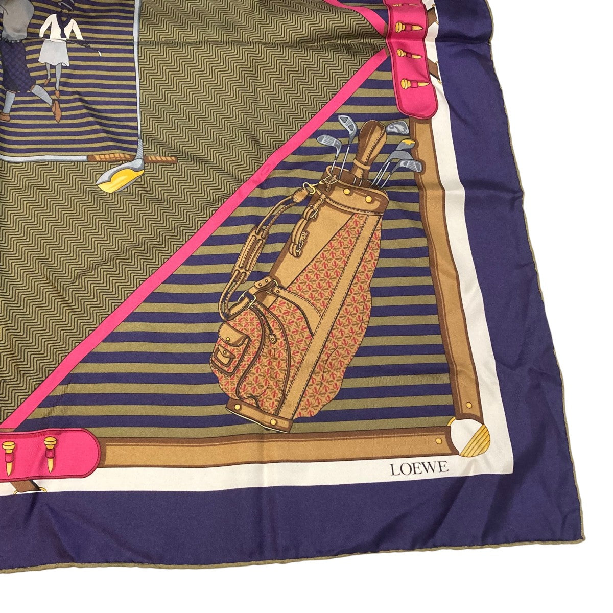 LOEWE ゴルフスカーフ 古着・中古-6枚目のアイテム画像