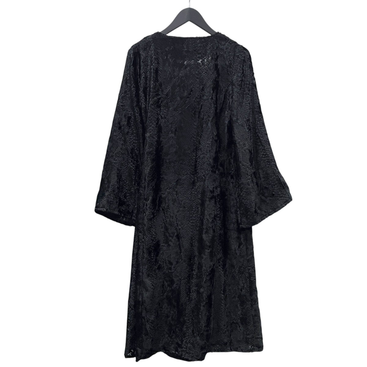 22SS ラップワンピース Wrap Dress ? Burnout Velvet ラップドレス バーンアウトベルベット JO156