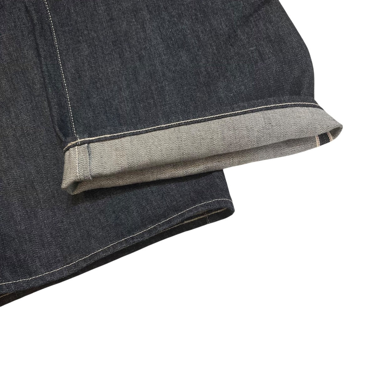 Graphpaper Selvage Denim Two Tuck Wide PantsデニムパンツGL261-40062RB 古着・中古-5枚目のアイテム画像