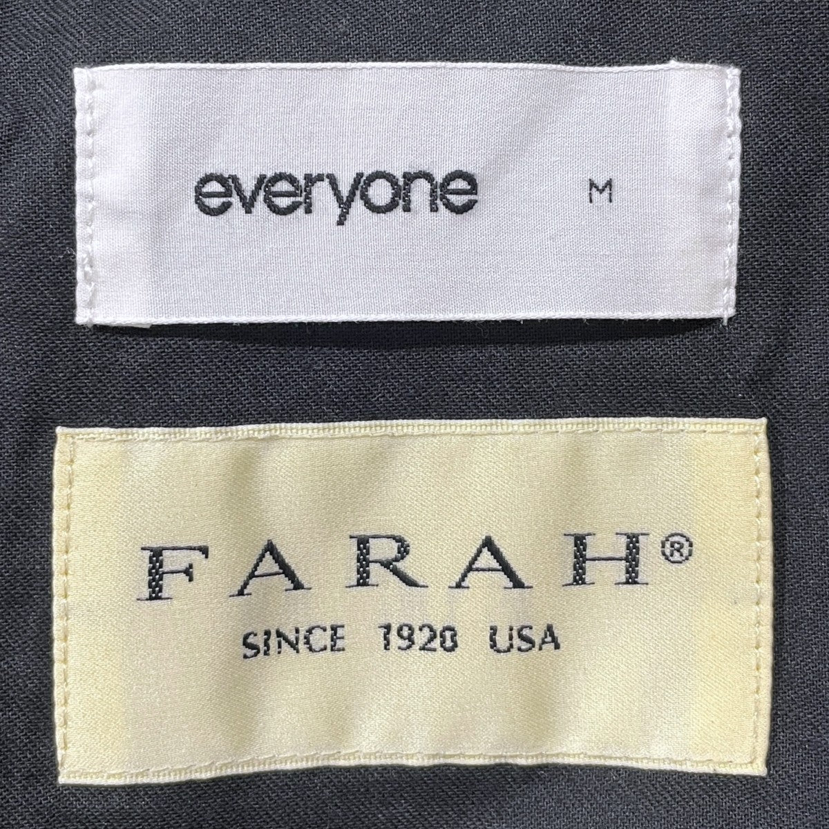 everyone×FARAH 23AW スラックスパンツ Wool Adjustable Trousers
