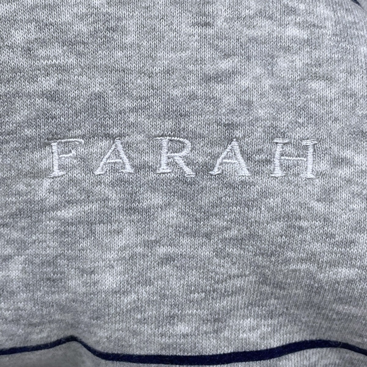 FARAH×WAKE． sapporo×RUSSELL ATHLETIC 22AW ボーダープリントスウェットトレーナー BORDER CREWNECK SWEATSHIRT ボーダークルーネックスウェットシャツ FR0202-M0302 古着・中古-4枚目のアイテム画像