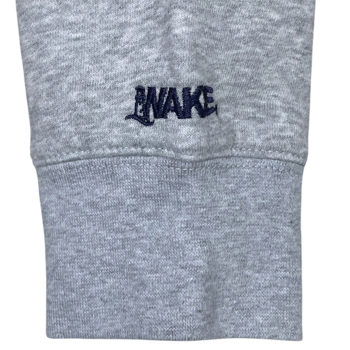 FARAH×WAKE． sapporo×RUSSELL ATHLETIC 22AW ボーダープリントスウェットトレーナー BORDER CREWNECK SWEATSHIRT ボーダークルーネックスウェットシャツ FR0202-M0302 古着・中古-5枚目のアイテム画像