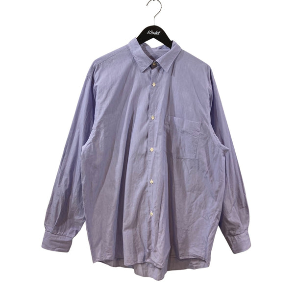 COMOLI(コモリ) コモリシャツ長袖シャツW03-02001 W03-02001 ブルー
