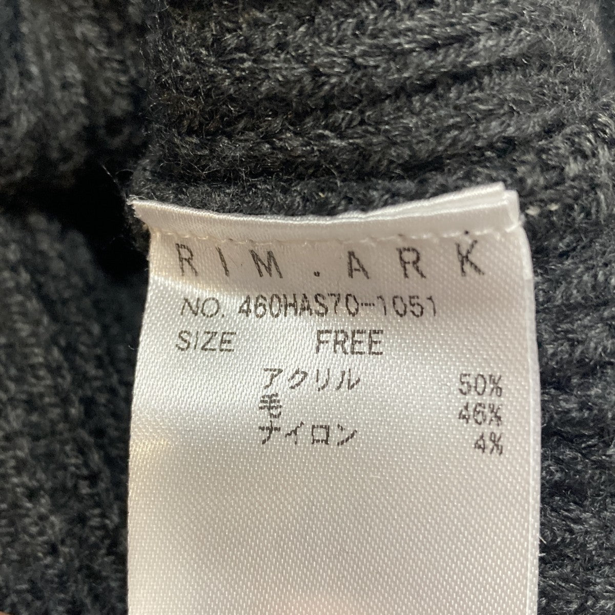 4type oversized knit tops長袖ニット460HAS70-1051