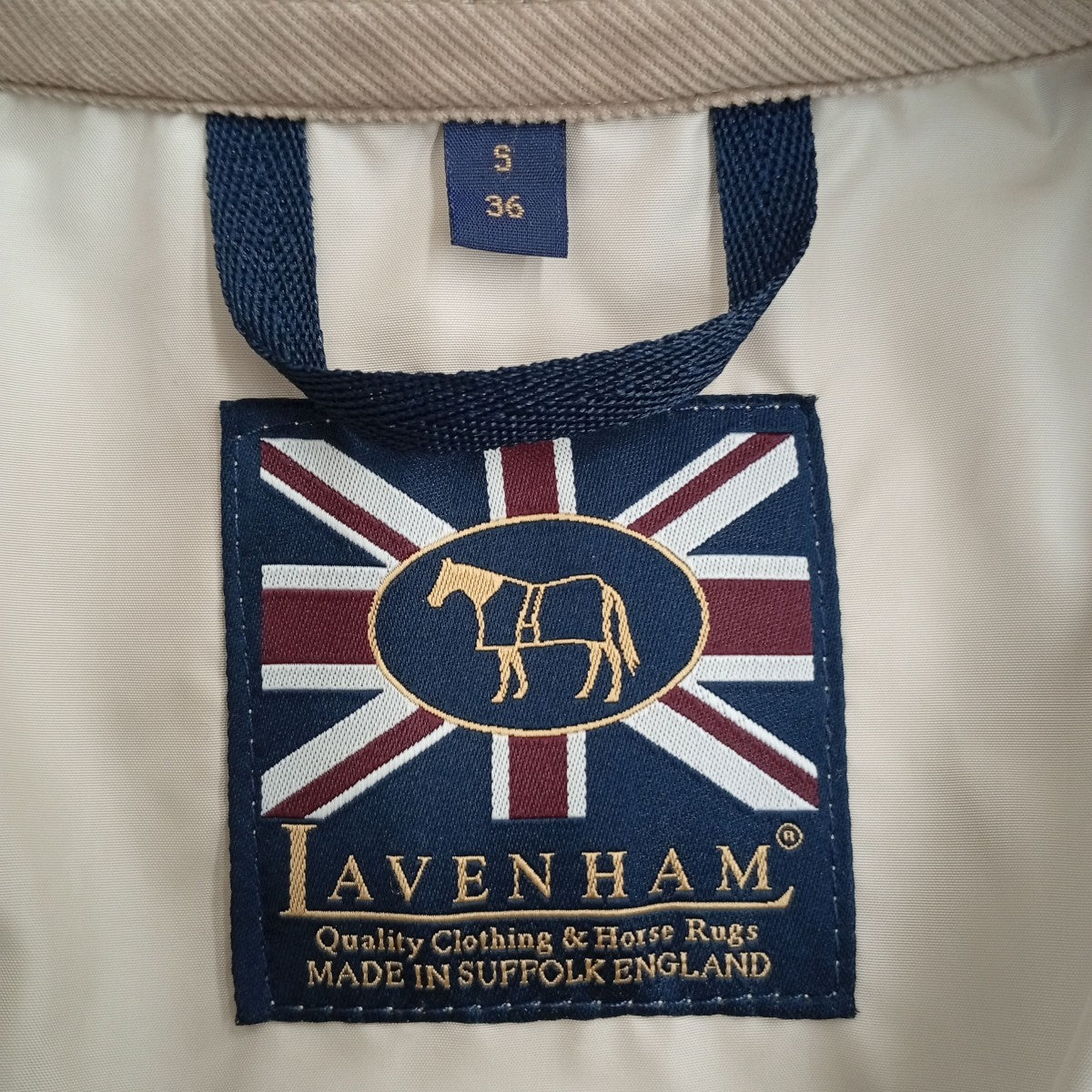 LAVENHAM ステンカラーコート 古着・中古-9枚目のアイテム画像