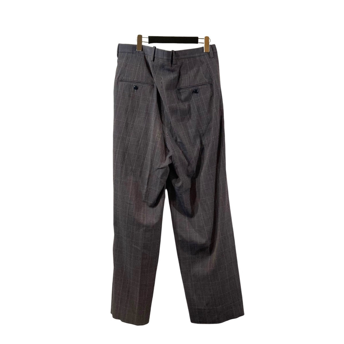 M’S BRAQUE チェックチェックパンツ201210 古着・中古-2枚目のアイテム画像