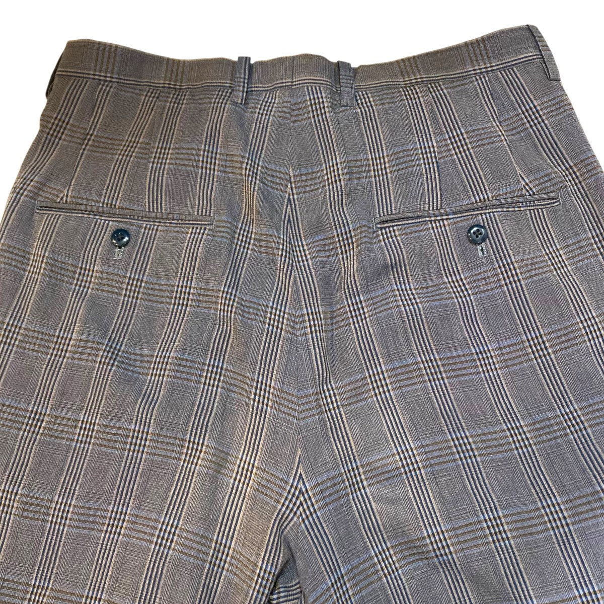 M’S BRAQUE チェックチェックパンツ201210 古着・中古-6枚目のアイテム画像