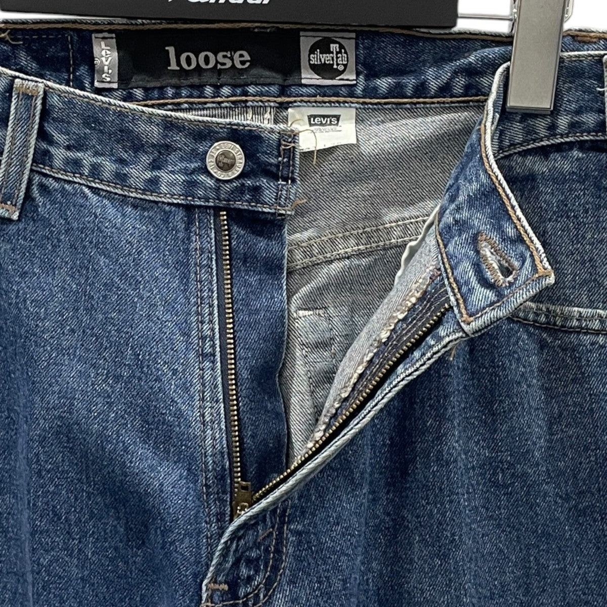 90s デニムパンツ LOOSE ルーズ MADE IN USA ボタン裏513 43565-0811