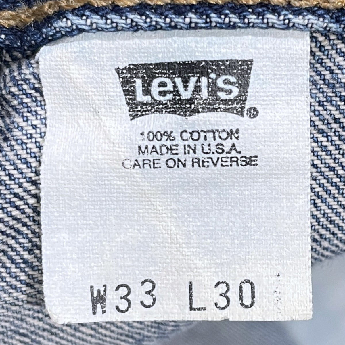 90s デニムパンツ LOOSE ルーズ MADE IN USA ボタン裏513 43565-0811