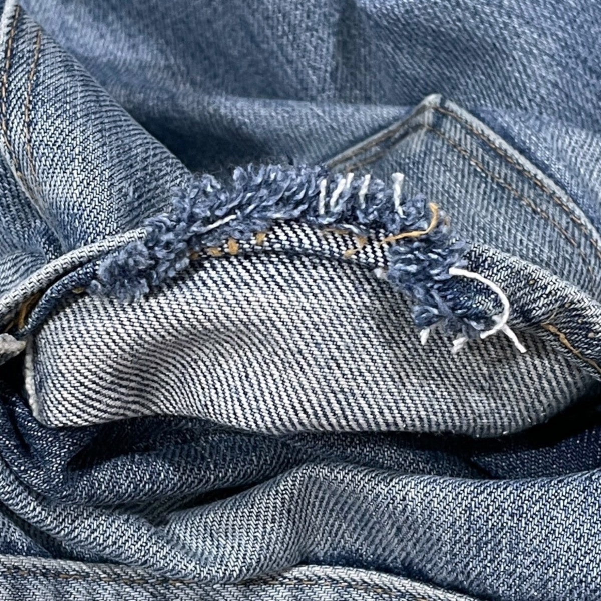 デニムパンツ TALONジップ
