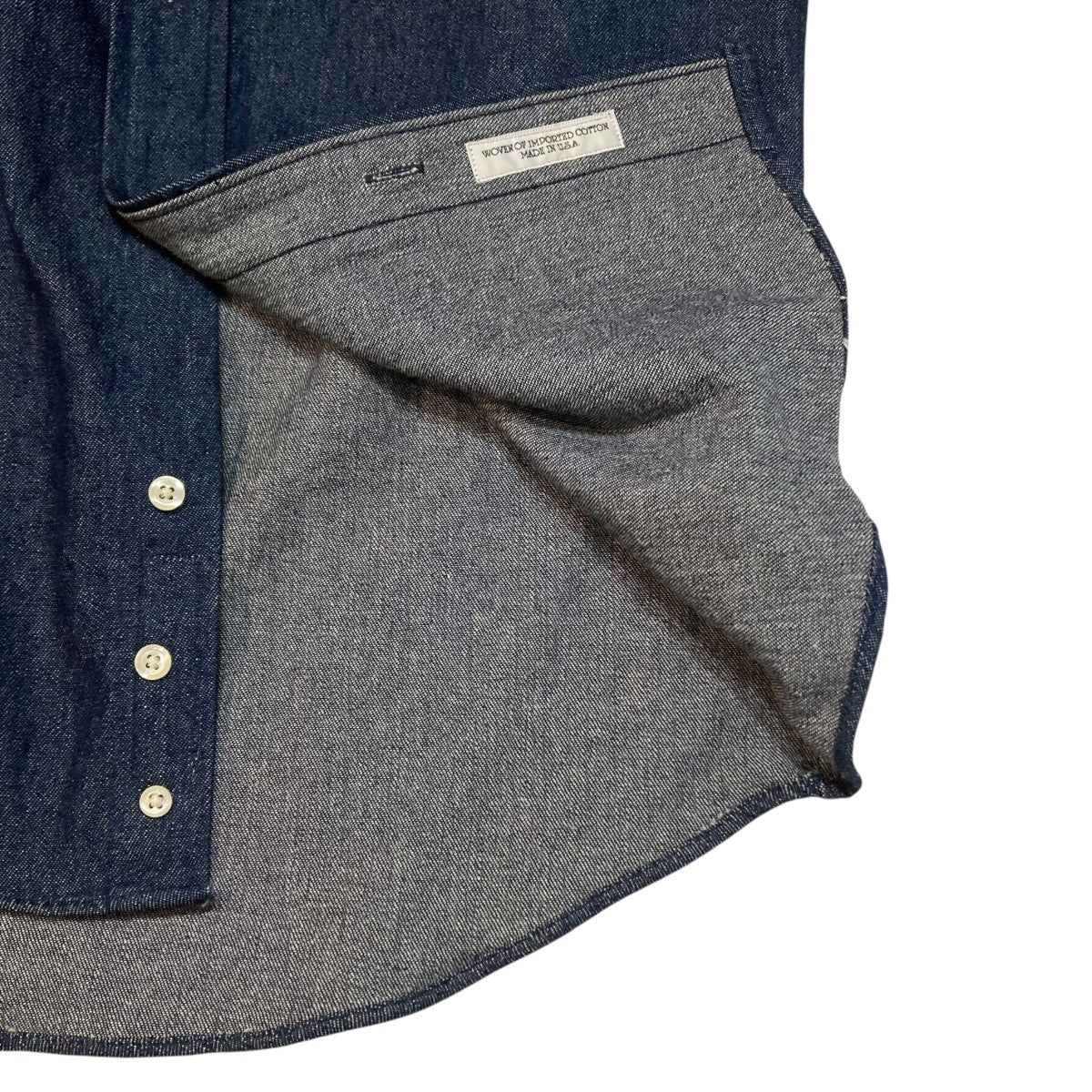 INDIVIDUALIZED SHIRTS デニムシャツ 古着・中古-5枚目のアイテム画像